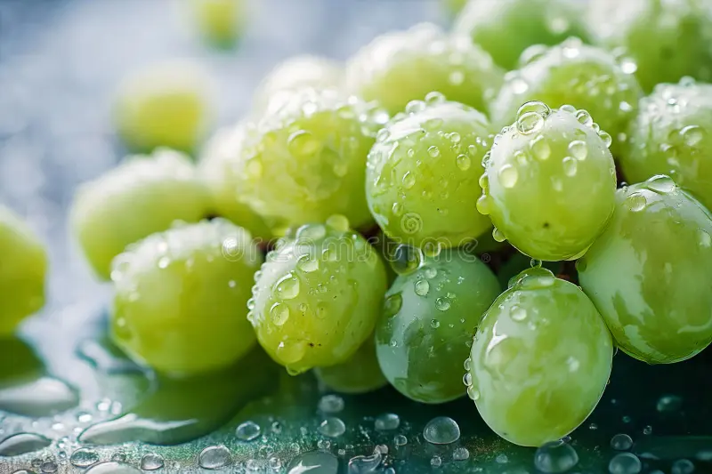 Fresh Grapes Close-up